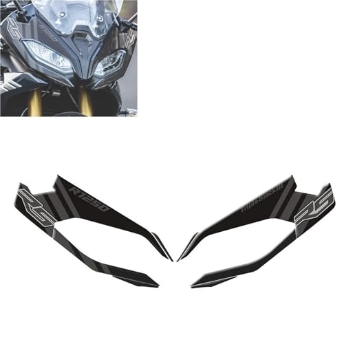GuyAna Tankschutz Motorrad Front Verkleidung Protector Schutz Aufkleber Für BMW R1250RS R 1250 RS 2018 2019 2020 2021 2022 2023 2024(Nero) von GuyAna