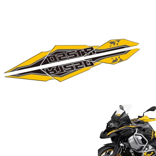 Tankschutz Motorrad Körper Shell Aufkleber Für BMW R1250GS R 1250 GS HP ADV GSA R1250GSA 2018 2019 2020 2021 2022 2023 3D Aufkleber Abenteuer Front Verkleidung(Yellow) von GuyAna