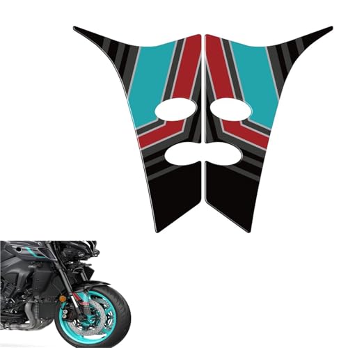 Tankschutz Motorrad Schutz Aufkleber Für YAMAHA MT-10 MT-10SP MT 10 2022 2023 2024 2025 Motorrad 3D Kotflügel Kotflügel Schutz(Green) von GuyAna