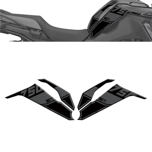 Tankschutz Motorräder Schutz Aufkleber Für BMW F750GS F 750 GS 40 Jahre GS Triple Black 2018 2019 2020 20201 2022 2023 2024 Motorräder Tank Knie Aufkleber(Nero) von GuyAna