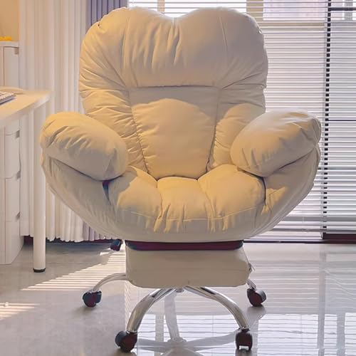 Großer und hoher Chefsessel mit Fußstütze, Verstellbarer ergonomischer Computer-Gaming-Schreibtischstuhl aus Leder für die Arbeit Großer und hoher Chefsessel mit Fußstütze, Verstellbarer ergonomischer Computer-Gaming-Schreibtischstuhl aus Leder für die Arbeit von Guyifuny