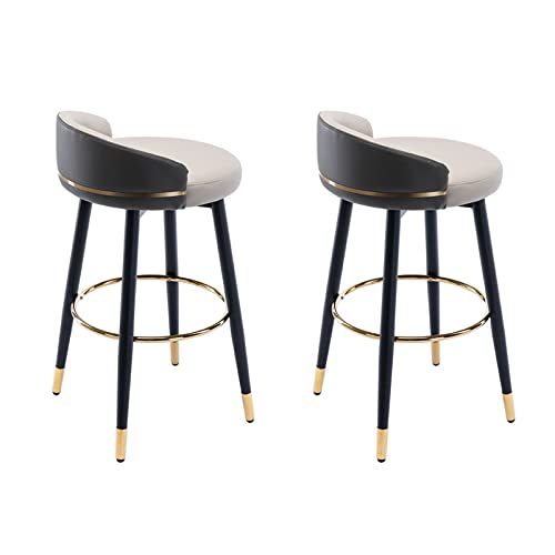 Guyifuny Barhocker 2er-Set 360-Grad-Drehhocker mit gepolstertem Sitz, Armlehnenloser Barhocker für Bistro-Esszimmer-Frühstücksinsel-Stuhl,C,62cm Sitzhöhe Guyifuny Barhocker 2er-Set 360-Grad-Drehhocker mit gepolstertem Sitz, Armlehnenloser Barhocker für Bistro-Esszimmer-Frühstücksinsel-Stuhl,C,62cm Sitzhöhe von Guyifuny