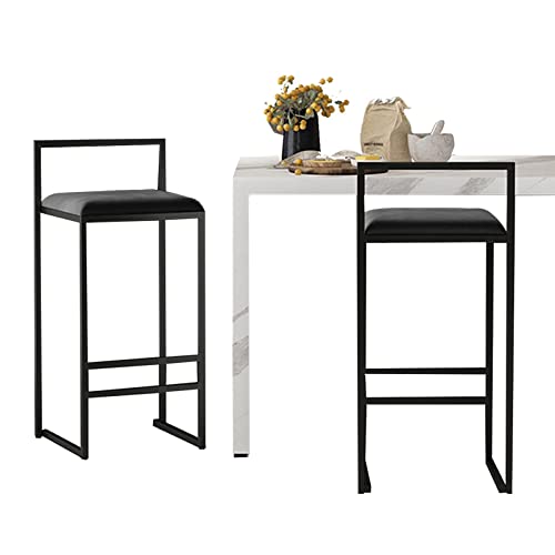 Guyifuny Barhocker aus Samt, 2er-Set, stilvoller Thekenhocker, Stuhl mit Rückenlehne, Frühstücksstuhl für Esszimmer, Kücheninsel Guyifuny Barhocker aus Samt, 2er-Set, stilvoller Thekenhocker, Stuhl mit Rückenlehne, Frühstücksstuhl für Esszimmer, Kücheninsel von Guyifuny