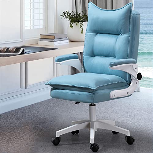 Guyifuny Executive-Home-Office-Stuhl mit Verstellbarer Armlehne, ergonomische, Bequeme Schreibtischstühle mit Rückenstütze für Schmerzen im unteren Rückenbereich, gepolsterter Computerstuhl mit hoher von Guyifuny