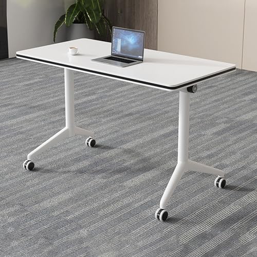 Guyifuny Klappbarer Konferenztisch, Flip-Top-Schulungs- und Seminartisch, faltbar für Büro, Besprechungsraum, Klassenzimmer mit leisen Rädern, wasserdichter Schreibtisch, A, 63 x 15,7 x 29,1 Zoll/160 Guyifuny Klappbarer Konferenztisch, Flip-Top-Schulungs- und Seminartisch, faltbar für Büro, Besprechungsraum, Klassenzimmer mit leisen Rädern, wasserdichter Schreibtisch, A, 63 x 15,7 x 29,1 Zoll/160 von Guyifuny