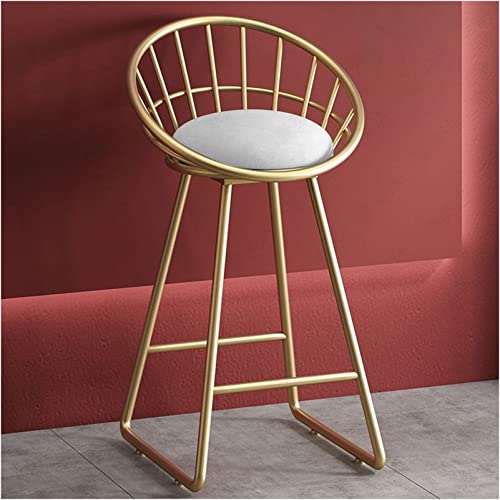 Guyifuny Küchenthekenhocker, 2er-Set, weicher PU-Ledersitz, kräftiger Stahlrohrrahmen, Frühstücksbarhocker mit Rückenlehne und Fußstütze, weißes Kissen, 75 cm Sitzhöhe Guyifuny Küchenthekenhocker, 2er-Set, weicher PU-Ledersitz, kräftiger Stahlrohrrahmen, Frühstücksbarhocker mit Rückenlehne und Fußstütze, weißes Kissen, 75 cm Sitzhöhe von Guyifuny