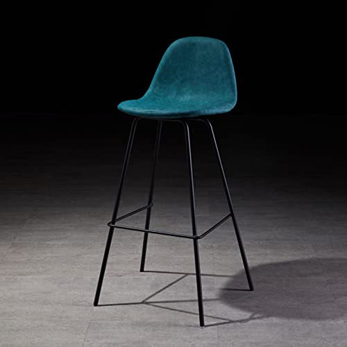 Guyifuny Küchenthekenstuhl, PU-Leder, Frühstücksbarhocker, Kücheninsel-Thekenhocker, 2er-Set, 65/75 cm Sitzhöhe, A, 75 cm Sitzhöhe von Guyifuny