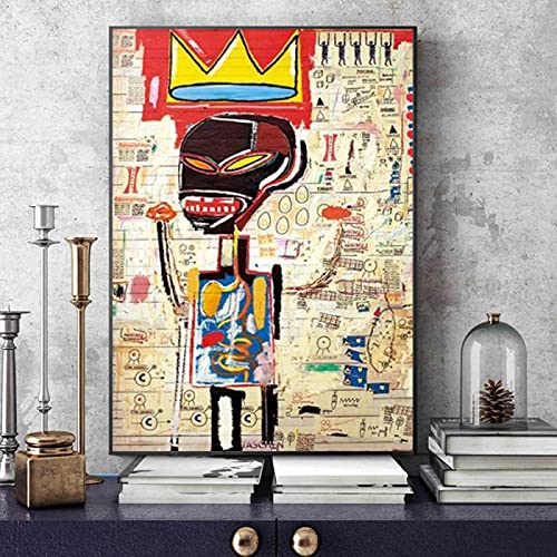 Abstrakte Poster Painter's Art Crown Leinwand Malerei Wand Kunstdruck Malerei für Wohnzimmer Wohnkultur 50x70cm (20x28in) Rahmenlos von Guying Art