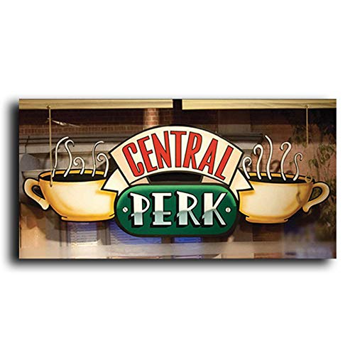 Guying Art Central Perk Cafe Friends TV Show Leinwand Malerei Poster und Drucke Skandinavische Wandkunst Bild für Wohnzimmer Dekor 40x80cm Rahmenlos von Guying Art