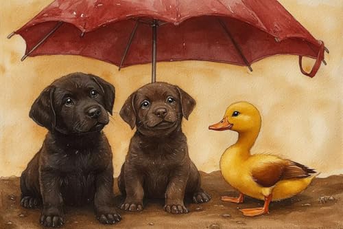Diamond Painting Hund Diamond Painting Kinder Tier Daiment Bilder Erwachsene, 5D Kreativ Set für Erwachsene, Vollbohrer Diamanten Malerei Stickerei Kreuzstich Zubehör, für Home Décor 70x105cm Q-270 Diamond Painting Hund Diamond Painting Kinder Tier Daiment Bilder Erwachsene, 5D Kreativ Set für Erwachsene, Vollbohrer Diamanten Malerei Stickerei Kreuzstich Zubehör, für Home Décor 70x105cm Q-270 von Guyosing