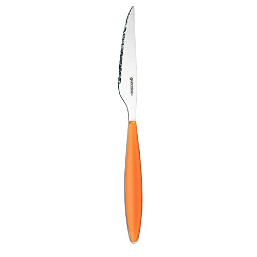 Guzzini - Feeling, Steakmesser - Orange Glanzend, 22,5 cm - 23001045 von Guzzini