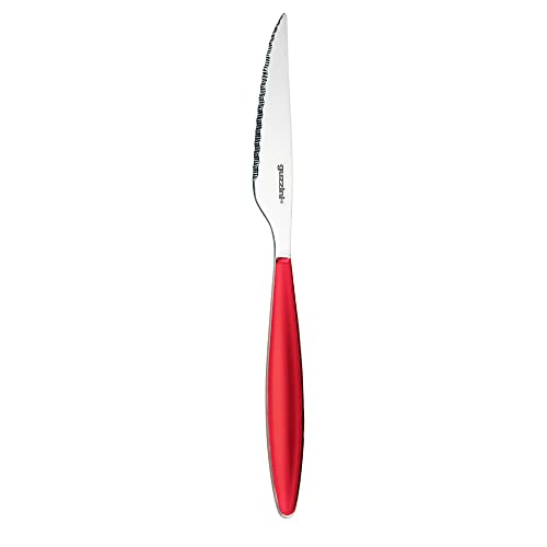 Guzzini - Feeling, Steakmesser - Rot, 22,5 cm - 23001065 von Guzzini