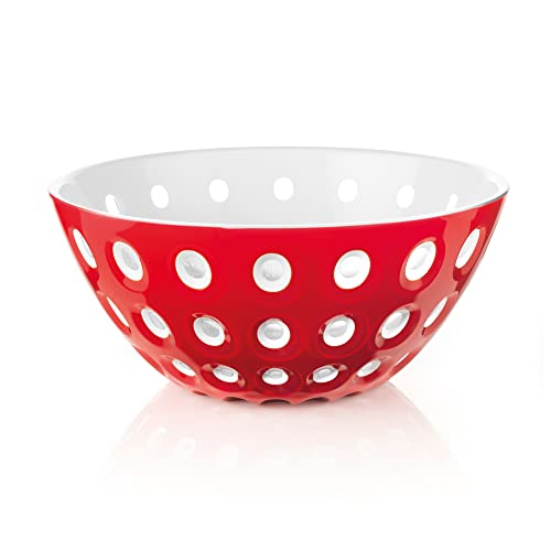 Guzzini - Le Murrine, Schale, Schüssel - Rot/Weiß/Transparent, Ø25 x h11 cm | 2700 cc - 279425147 von Guzzini