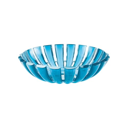 GUZZINI - Korbchen "Dolcevita", Bio-Based Plastic, Turquoise, 25x25xh6,5 GUZZINI - Korbchen "Dolcevita", Bio-Based Plastic, Turquoise, 25x25xh6,5 von Guzzini