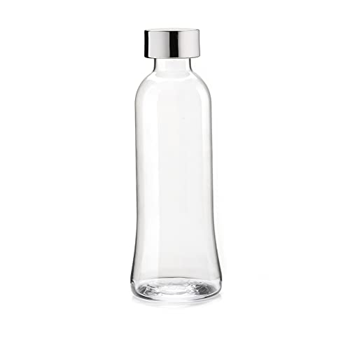 Guzzini - Icons, Glasflasche "100" 1L. - Chrom, Ø9,5 x h27 cm | 1000 cc - 11500116 von Guzzini