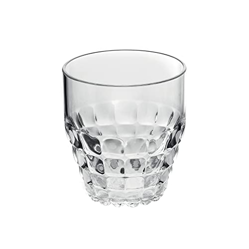 Guzzini - Tiffany, Niedriges Trinkglas - Transparent, Ø8,5 x h9,5 cm | 350 cc - 22570000 von Guzzini