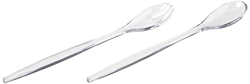 Guzzini - Happy Hour, Salatbesteck - Transparent, 28 cm - 08080500 von Guzzini