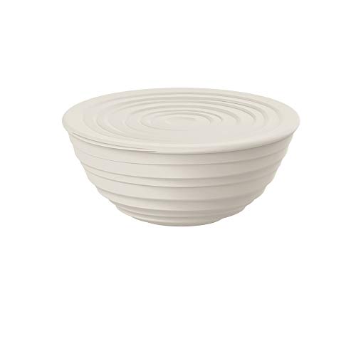 Guzzini - Tierra, Behälter M mit Deckel - Milchweiß, Ø 18xh7,8 cm | 1090cc - 175003156, Weiß Guzzini - Tierra, Behälter M mit Deckel - Milchweiß, Ø 18xh7,8 cm | 1090cc - 175003156, Weiß von Guzzini