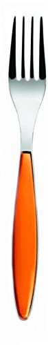 Guzzini - Feeling, Essgabel - Orange Glanzend, 20,5 cm - 23000245 von Guzzini
