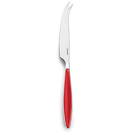 Guzzini - Feeling, Käsemesser - Rot, 23,8 x 3 x h1,3 cm - 23001265 von Guzzini