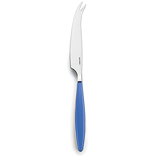 Guzzini - Feeling, Käsemesser - Mediterranen Blau, 23,8 x 3 x h1,3 cm - 23001276 von Guzzini