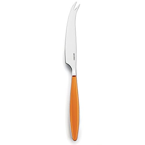 Guzzini - Feeling, Käsemesser - Orange Glanzend, 23,8 x 3 x h1,3 cm - 23001245 von Guzzini