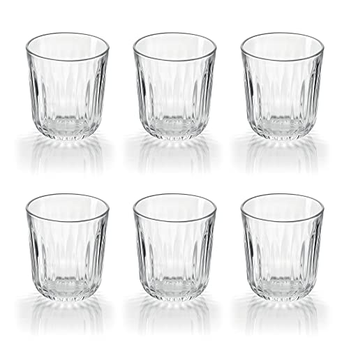 Guzzini - Gocce, Set 6 Gläser EVERYDAY - Transparent, Ø8,5 x h9 cm - 08150000 von Guzzini