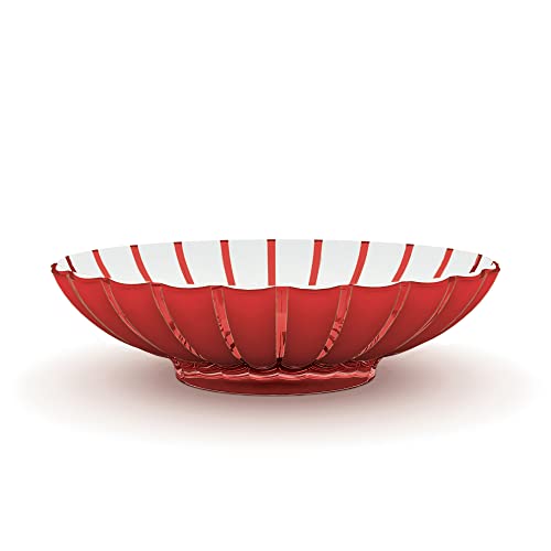 Guzzini - Grace, Schale/Obstplatte - Rot, 30,5 x 37,5 x h9 cm - 29790065 von Guzzini