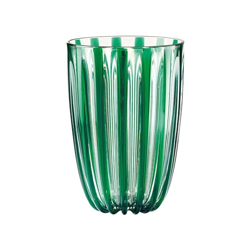 GUZZINI - Trinkglas "Dolcevita", Bio-Based Plastic, Emerald, 8,7x8,7xh12,8 von Guzzini