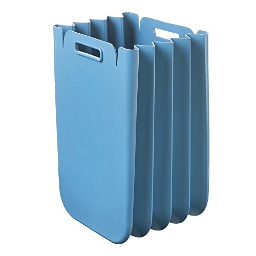 Guzzini - Home, ECO PACKLY Abfallsammler - Bright powder blue, 30x25xh45 cm (open)|30x5xh45 cm (closed)|Capacity 25 lt - 196400212 von Guzzini