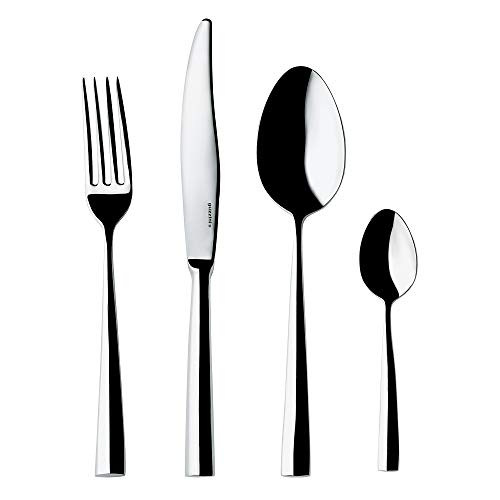 Guzzini - Icons, Gedeckset für 6 Personen, Besteck-Set - Edelstahl/Silber, 40 x 30 x h 4,5 cm - 17690063 Guzzini - Icons, Gedeckset für 6 Personen, Besteck-Set - Edelstahl/Silber, 40 x 30 x h 4,5 cm - 17690063 von Guzzini