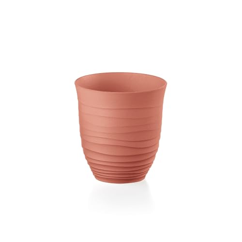 Guzzini - Niedrige Gläser 'Tierra' Terracotta von Guzzini