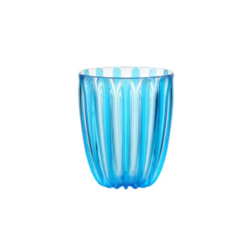 GUZZINI - Trinkglas "Dolcevita", Bio-Based Plastic, Turquoise, 8,5x8,5xh10, Hellblau von Guzzini