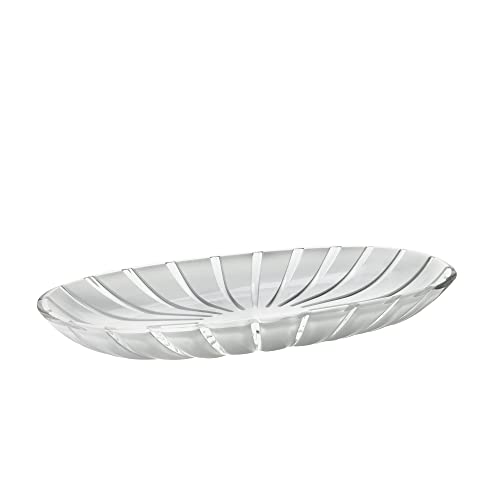 Guzzini - Grace, Servierschale - Transparent, 38 x 19 x h4,5 cm - 27970000 von Guzzini