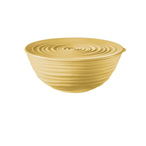 Guzzini - Tierra, Behälter M mit Deckel - Senfgelb, Ø 18xh7,8 cm | 1090cc - 175003156 Guzzini - Tierra, Behälter M mit Deckel - Senfgelb, Ø 18xh7,8 cm | 1090cc - 175003156 von Guzzini