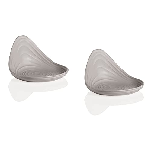 Guzzini - Tierra, Set 2 Snackschalen - Taubengrau, 12,3x12xh7,3 cm - 196301158 Guzzini - Tierra, Set 2 Snackschalen - Taubengrau, 12,3x12xh7,3 cm - 196301158 von Guzzini