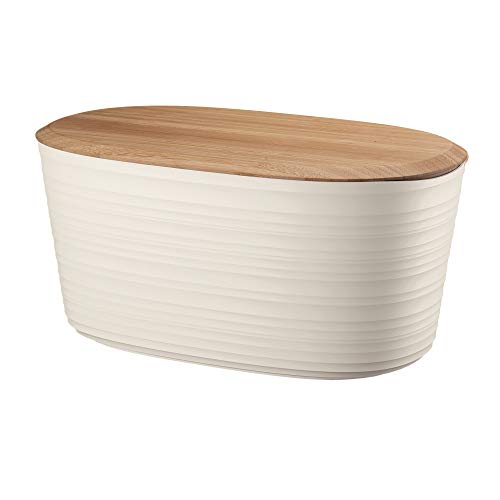 Guzzini - Tierra, Brotkasten - Milchweiß, 39,2 x 23,2 x h19cm | 10lt - 179600156 von Guzzini