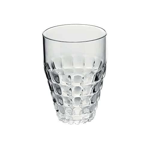 Guzzini - Tiffany, Hohes Trinkglas - Transparent, Ø9 x h13 cm | 510 cc - 22570100 von Guzzini