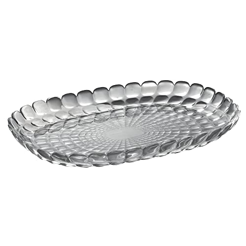 Guzzini - Tiffany, Tablett L - Himmelgrau, 45 x 31 x h4,5 cm - 27960092 von Guzzini