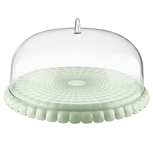 Guzzini - Tiffany, Tortenclocke - Mauve Green, Ø 36xh14 cm - 199500243 Guzzini - Tiffany, Tortenclocke - Mauve Green, Ø 36xh14 cm - 199500243 von Guzzini