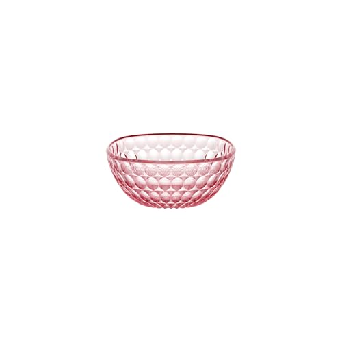 Guzzini - Vanity, Behälter 16 cm, Flamingo-Pink, aus Bio-based SAN und Bio-based SMMA - ARIA von Guzzini