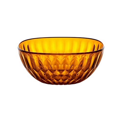 Guzzini - Vanity, Behälter 30 cm, karamell, aus Bio-based SAN und Bio-based SMMA von Guzzini