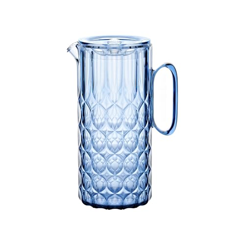 Guzzini - Vanity, Karaffe mit Deckel, Denimblau, aus Bio-based SAN und Bio-based SMMA - ACQUA Guzzini - Vanity, Karaffe mit Deckel, Denimblau, aus Bio-based SAN und Bio-based SMMA - ACQUA von Guzzini