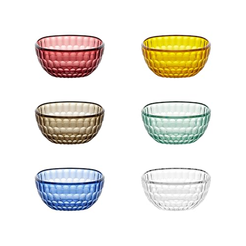 Guzzini - Vanity, Set mit 6 farbigen Schalen, aus Bio-based SAN und Bio-based SMMA - ARIA Guzzini - Vanity, Set mit 6 farbigen Schalen, aus Bio-based SAN und Bio-based SMMA - ARIA von Guzzini