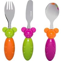 Tip top tap Besteck 3 Set mit Etui Assorted col. - Guzzini von Guzzini