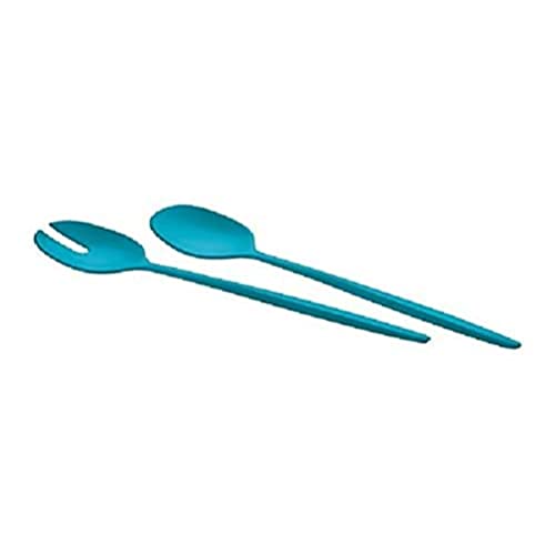 Guzzini - My Fusion, Salatbesteck - Azur Matt, 28 cm - 106100138 von Guzzini