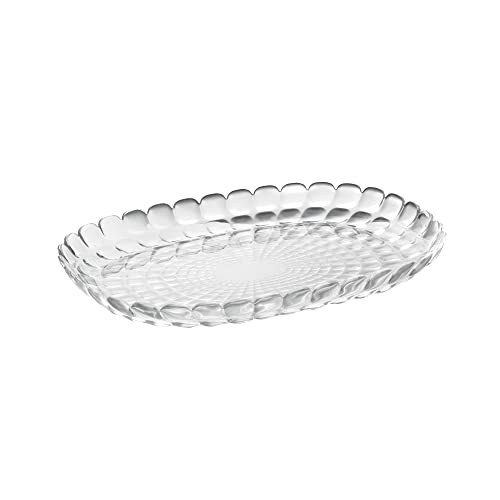 Guzzini - Tiffany, Tablett M - Transparent, 32 x 22,5 x h3 cm - 27960100 von Guzzini