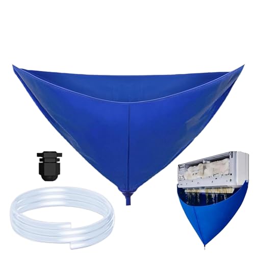 Air Conditioner Cleanings Kit, AC Mini Split Cleaning Kit, Air Conditioning System Tools, PVC Material, Optimized Drainage Design, Wall Mounted Dust Washing Protector for Household, 100x56x1cm Air Conditioner Cleanings Kit, AC Mini Split Cleaning Kit, Air Conditioning System Tools, PVC Material, Optimized Drainage Design, Wall Mounted Dust Washing Protector for Household, 100x56x1cm von Gvblkq