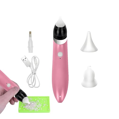 Electric Gem Painting Pen – Cordless Precision Diamond Art Tool with 3 Suction Modes, Ergonomic Design Craft Pen for Rhinestone Crafts & Painting Projects von Gvblkq