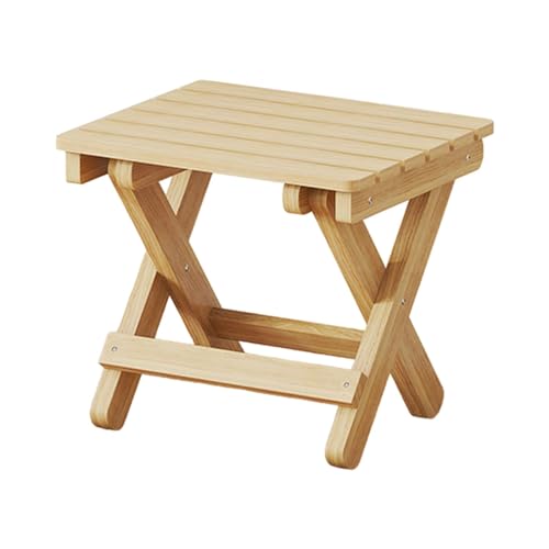 Gvblkq Klapphocker | Kompakter Klapphocker | Tragbarer Klappsitz | Leichter Hocker | Platzsparender Klappsitz Handlicher Klappfußhocker Outdoor Klapphocker Wanderhocker von Gvblkq